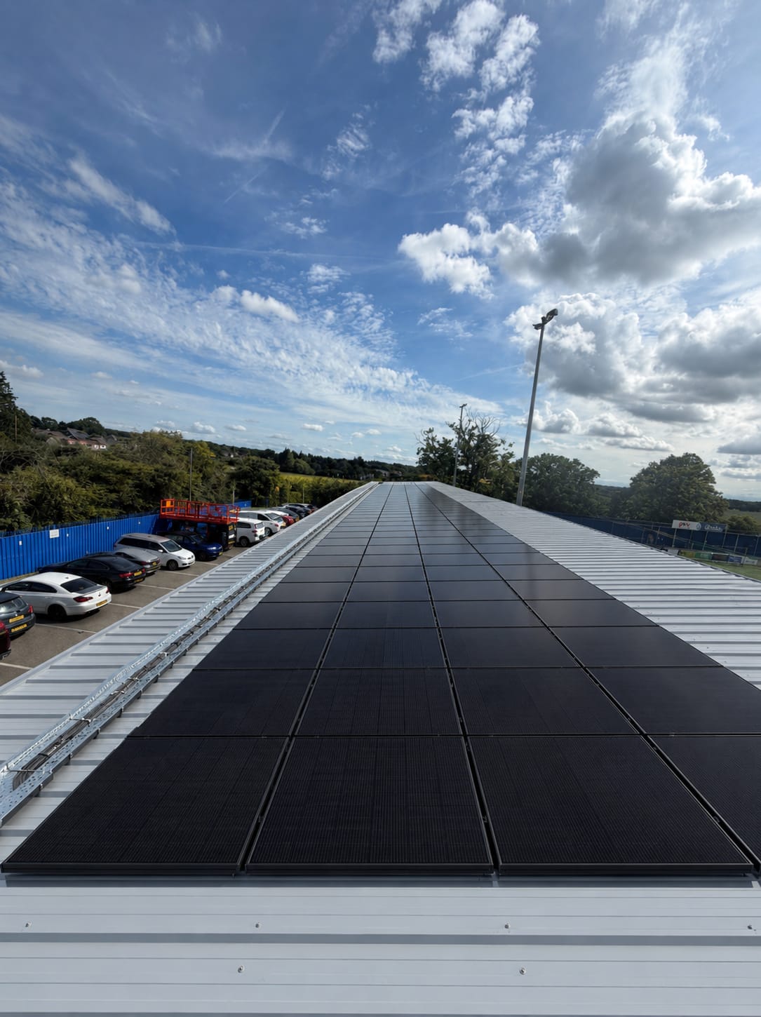 Billericay Town FC 46kWp commercial solar PV installation case study
