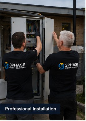 3Phase installers working on commercial EV charging infrastructure