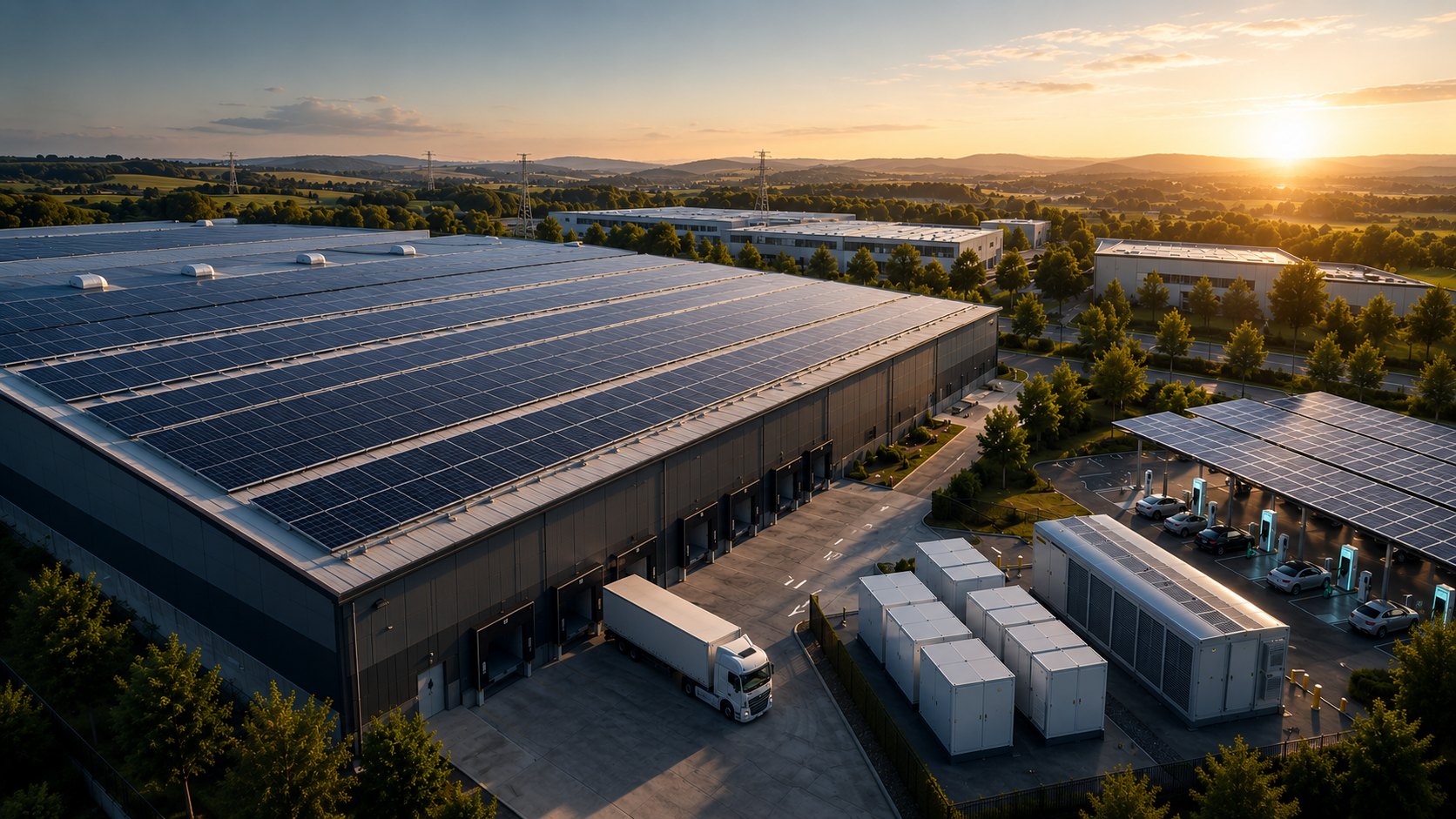 Commercial energy funding and solar project planning